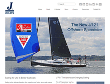Tablet Screenshot of j-boat.net